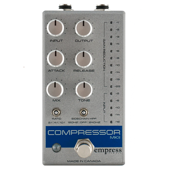 Empress Effects Compressor エフェクター empress effects compressor MKII silver